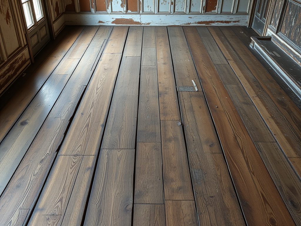 Worn-Out Floors and Low-Quality Finishes